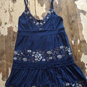 Inc. international concept navy blue sun dress